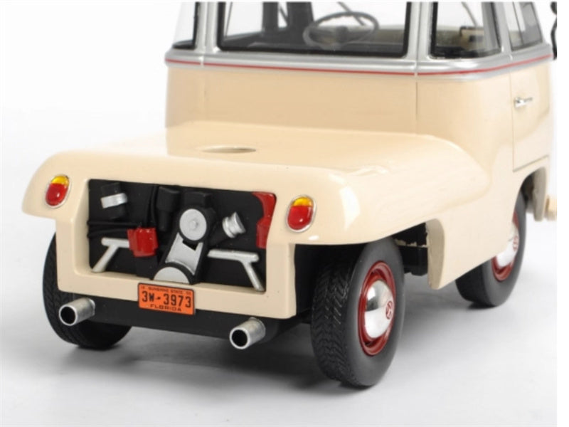 Schuco Volkswagen VW T1 Continental Motors Porsche 1:18 Truck Pre-built Model view3