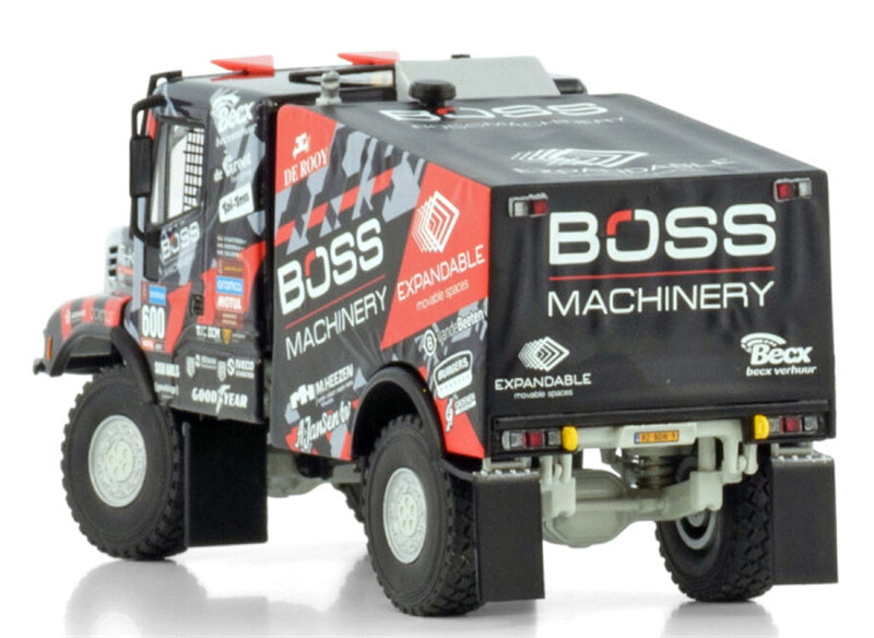 WSI IVECO TORPEDO RALLY Boss Machinery Team De Rooy FPT 1:50 Truck Pre-built Model
