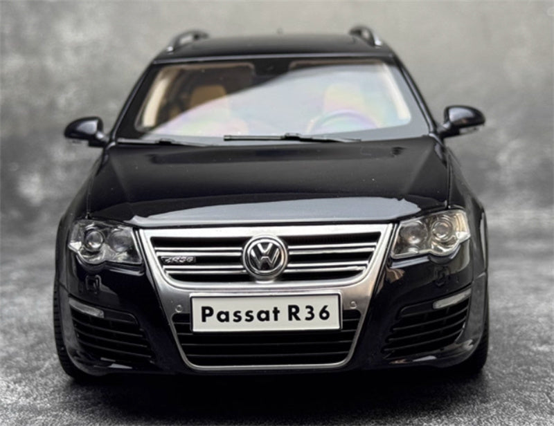 NZG Volkswagen VW Passat Estate R36 Classic ceramic jar Car Pearl black with pedal Limited Edition 199PCS ONLY 1:18 Car Pre-built Model view12