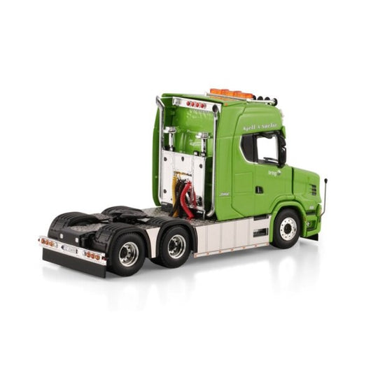 1:50 SCANIA BRING 6X2 VLASTUIN WSI Green DIECAST Model