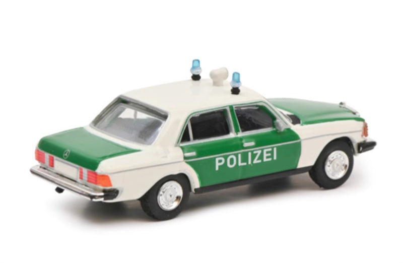 Schuco Mercedes Benz 280E Polizei European Police Car 1:87 Car Pre-built Model