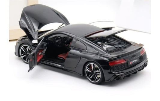 1:18 AUDI R8 Sport 2021 Legendary Black KengFai Hardtop version DIECAST Model