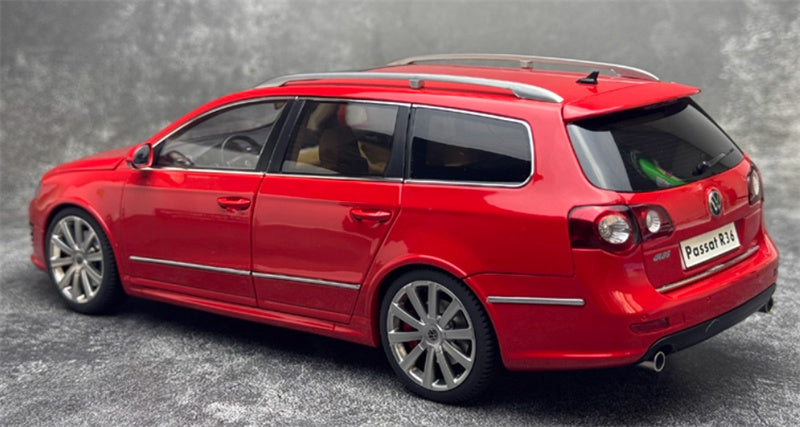 NZG Volkswagen VW Passat Estate R36 Classic ceramic jar Car Red with pedal Limited Edition 199PCS ONLY 1:18 Car Pre-built Model view9
