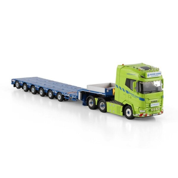 1:50 DAF NORDIC CRANE XG + 6X4 MANOOVR 6 AXLE WSI Diecast Model