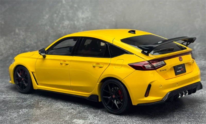 1:18 Honda Civic Type R FL5 yellow MOTORHELIX Limited Edition 299PCS ONLY DIECAST Model