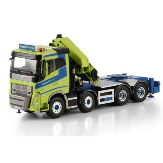 1:50 VOLVO CRANE NORWAY FH5 8X4 PK 92002 SH + JIB WSI Diecast Model