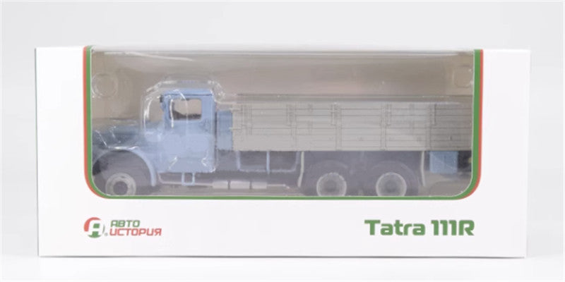 Modimio Tatra-111R flatbed truck Blue- gray 1/43 Truck Pre-built Model