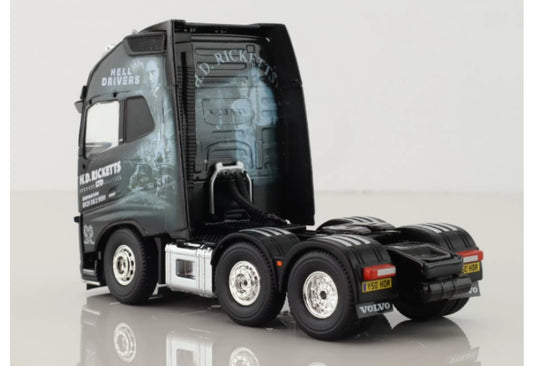 CORGI Volvo FH Space Cab H.D. Ricketts Ltd "Hell Drivers" 1:50 Truck Pre-built Model