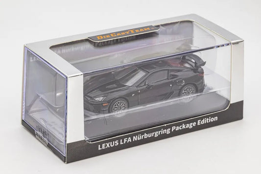 DCT 1:64 Lexus LFA Nürburgring package black diecast model