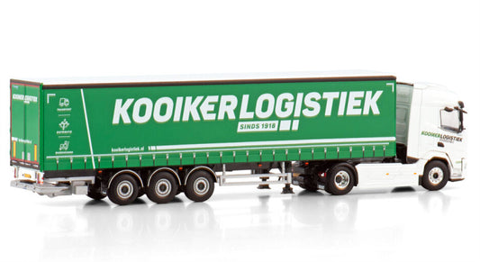 WSI DAF XF SH 4X2 CURTAINSIDE Kooiker Logistiek 1:50 Model