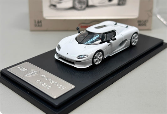 Rhino Model Koenigsegg CC850 Supercar Limited Edition 999PCS ONLY white 1:64 Car Pre-built Model view2