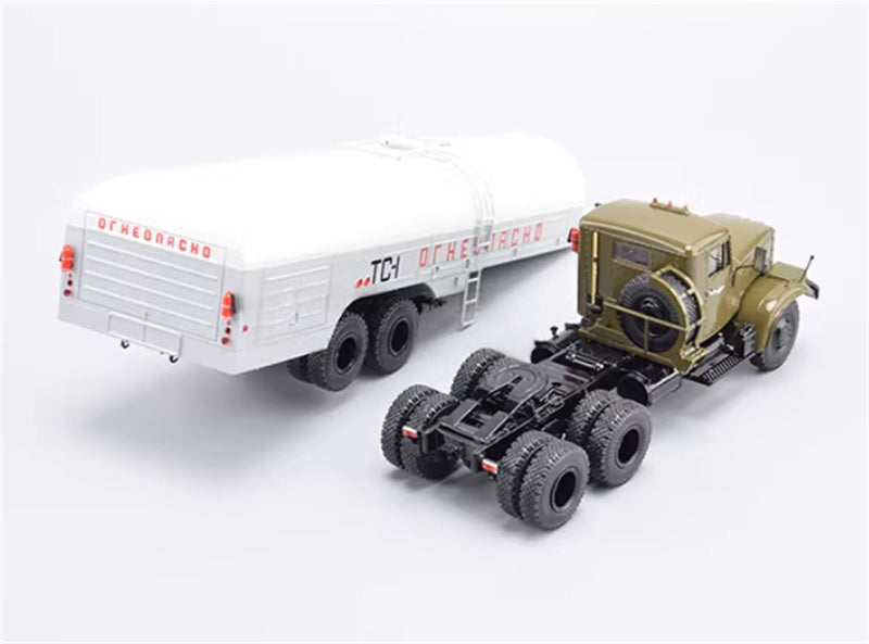 StartScaleModels Kraz 258B - TZ-22 Soviet airport ground refueling truck 1:43 Truck Pre-built Airliner Model Display view5