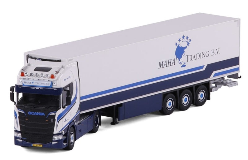 1:50 Scania Maha Trading S Reefer Trailer Cavallino Diecast Model view3