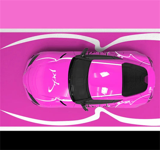 TimeMicro Toyota Supra A90 Pink Girl Limited Edition 999PCS ONLY standard version 1:64 car Pre-built Model view2
