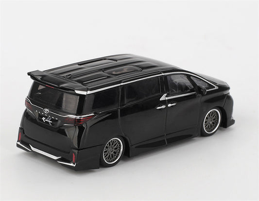 1:64 Toyota Alphard 40 KUHL Black MINIGT DIECAST Model