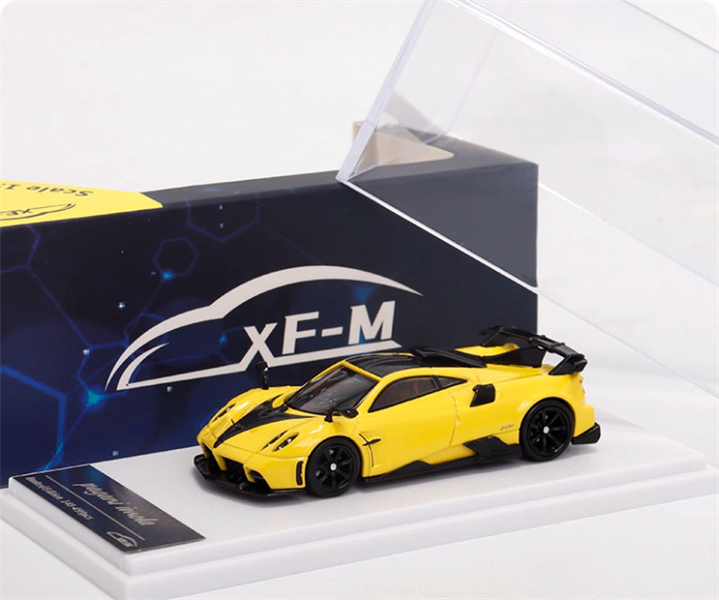 XF MODEL Pagani Imola supercar Yellow 1:64 Car Pre-built Model view6