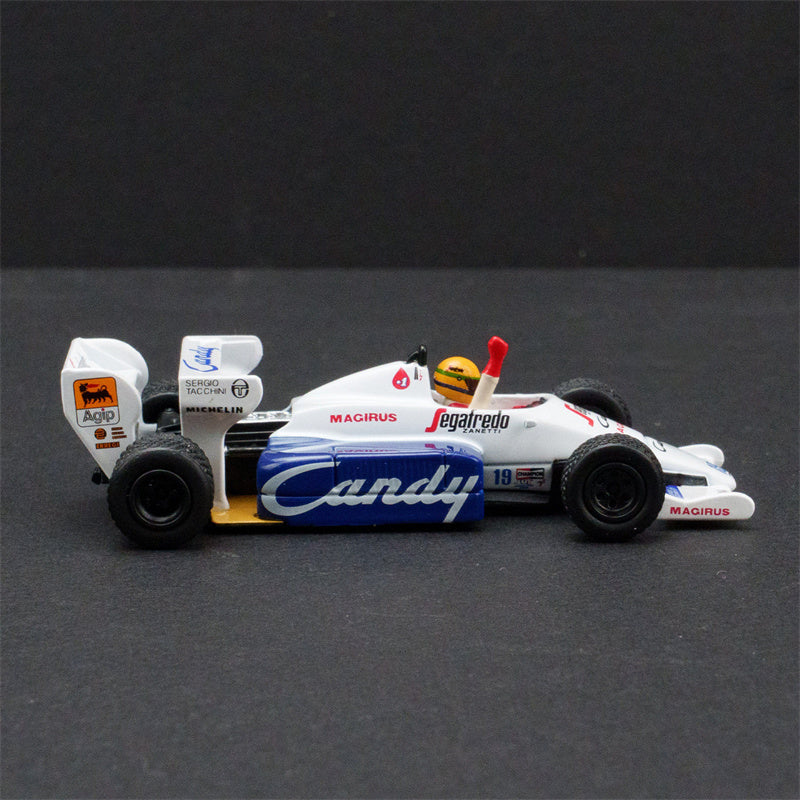 1:64 Toleman TG184 #19 Monaco Grand Prix 2nd Place Ayrton 1984 MINIGT DIECAST Model