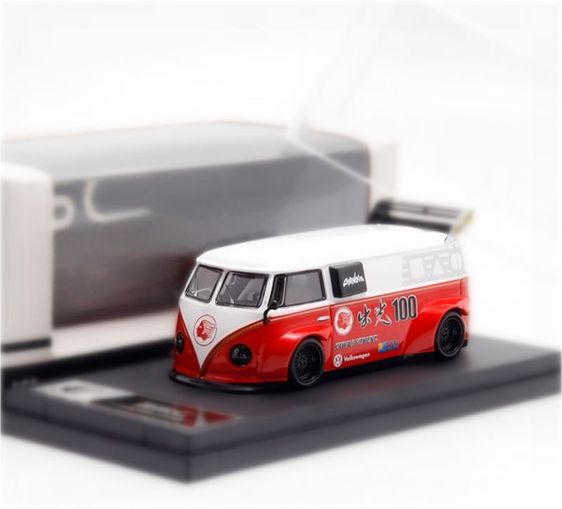 1:64 VW T1 CamperVan #100 LHD Idemitsu Livery BSC DIECAST Limited Edition 499pcs ONLY Model