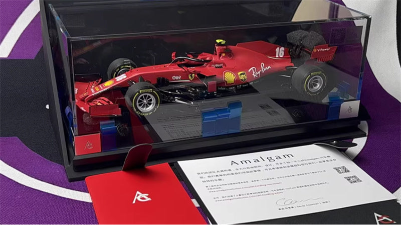 1:18 Ferrari SF1000 red Amalgam Leclerc #16 Resin Car Model view7