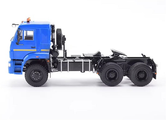 StartScaleModels Russia Kamaz 65225 heavy-duty tractor truck Blue 1:43 Truck Pre-built Airliner Model Display view2