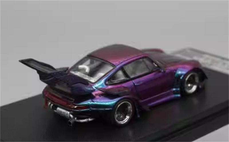 1:64 Porsche 911 RWB 993 Chameleon Purple SW DIECAST Limited Edition 499pcs ONLY Model