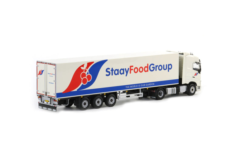 WSI VOLVO FH4 GL Refrigerated trailer Staay 1:50 Truck Pre-built Model