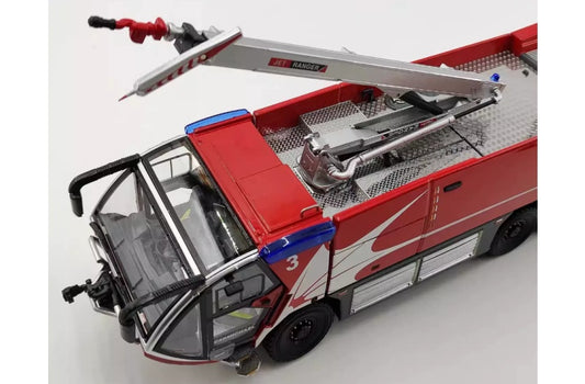 YQ VEHICLES Cobra 3 Airport Major Foam fire truck CARMICHAEL 1:43 Truck Pre-built Airliner Model Display view2