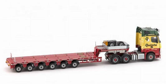 IMC 6X4 Nooteboom PX6 axle heavy-duty truck trailer QUINTO 1:50 Model