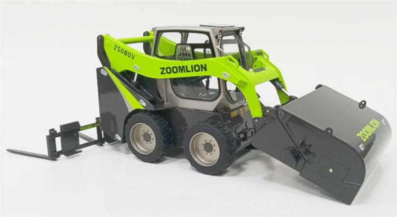 ZOOMLION ZS080V SKID STEER LOADER Forklift 1:20 Truck Pre-built Model