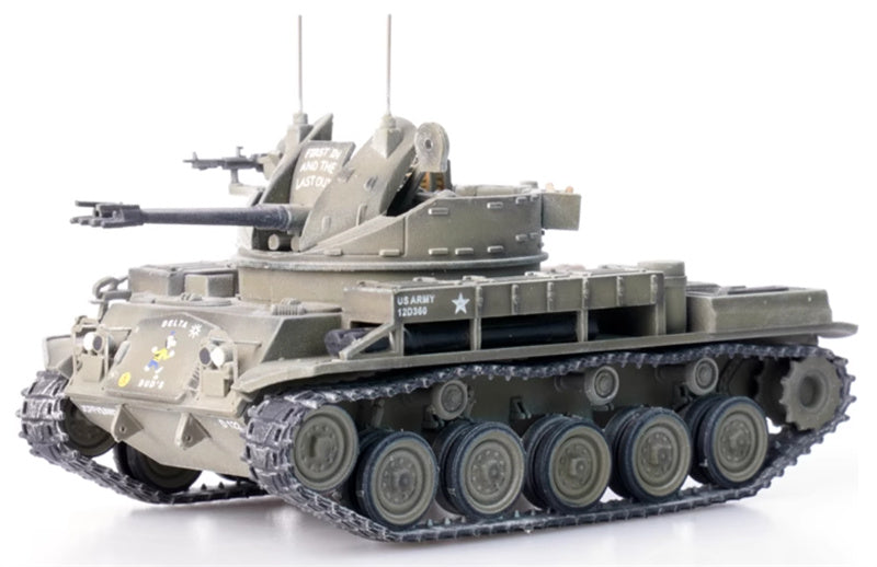 PANZERKAMPF M42 Duster.Vietnam II Field Force 5th Battalion 2nd Field Artillery Regiment 1:72 Tank Pre-built Model