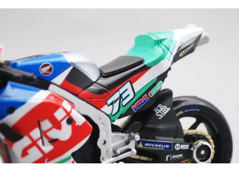 1:18 Honda RC213V 2021 #73 LCR Maisto Diecast Motorcycle Model