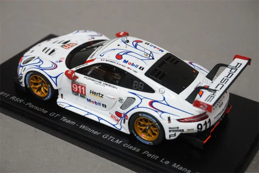 1:43 Spark Porsche 911 RSR Porsche GT Team Winner GTLM class Petit Le Mans 2018 view2