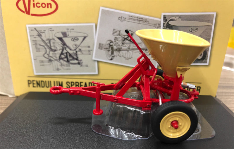 Universal Hobbies Vicon Serie B 75 Trailed fertilizer Pendulum Spreader 1:32 Truck Pre-built Model