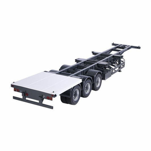 NZG International Semitrailer 40 Ft Containers Grey 1:18 DIECAST Truck Lorry