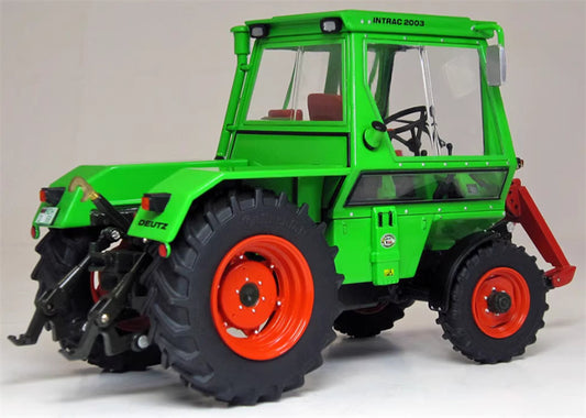 1:32 Deutz INTRAC 2003A Weise toys 1052 INTRAC 2003 A green DIECAST Model view2