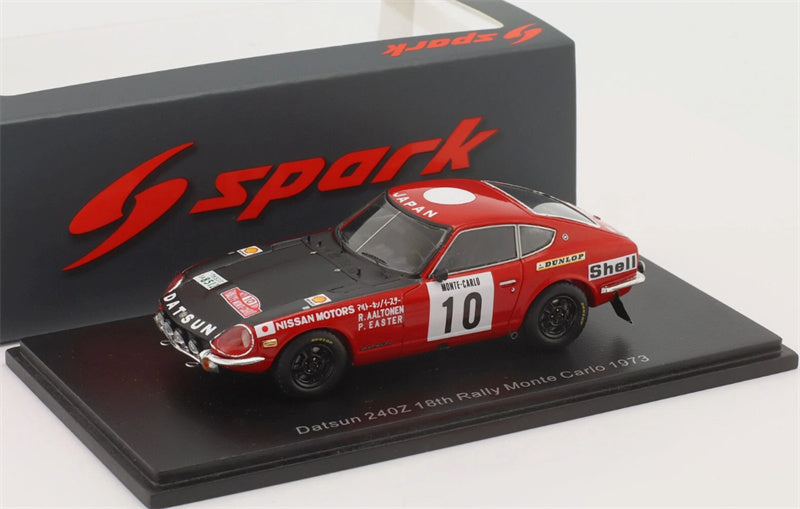 spark Datsun 240Z 18th Rally Monte Carlo 1973 #10 1:43 Car Pre-built Model view5