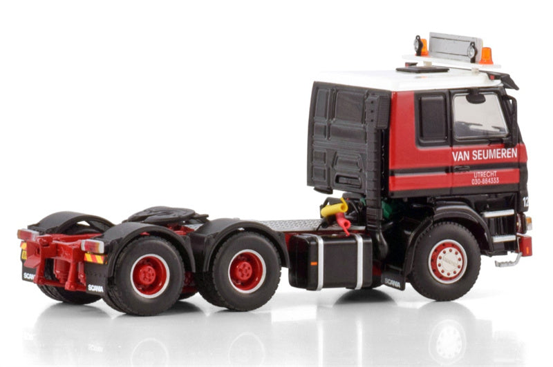 Mammoet SCANIA 2 Series Classic Truck Tractor Set Mammoet & Van Seumeren 1:50 Truck Pre-built Model