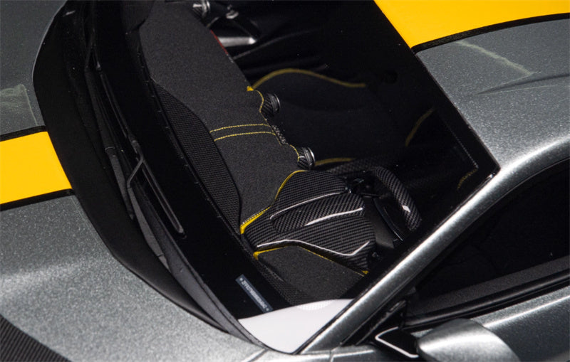 1:18 Ferrari 812 grey Amalgam Resin Car Model view11