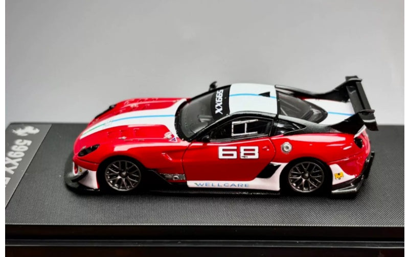 1:64 Ferrari 599XX EVO Red LS Model #68 Limited Edition 499PCS ONLY DIECAST Model