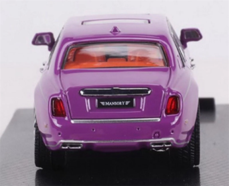SC Art Rolls-Royce Phantom VII Purple Limited Edition 1:64 Car Pre-built Model