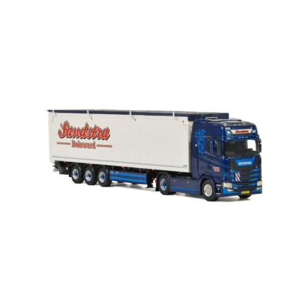 1:50 SCANIA SANDSTRA S CS20H 4x2 TRAILER 3 AXLE WSI DIECAST Model