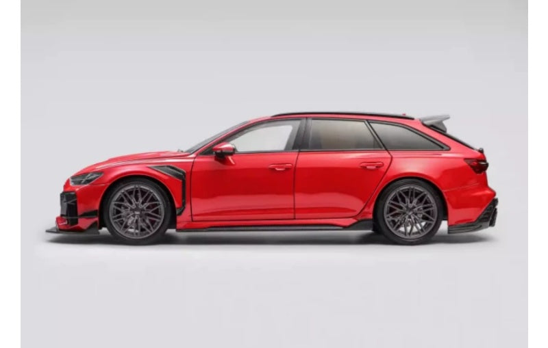 1:18 Audi DarwinPRO RS6 DPR wheel hub KiloWorks Limited Edition Red Diecast Model view4