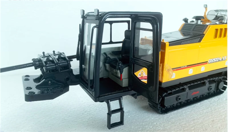GOODENG MACHINE GS500-L/LS horizontal directional drilling Machine Long pole version Limited Collectors Edition 1:24 Truck Pre-built Model