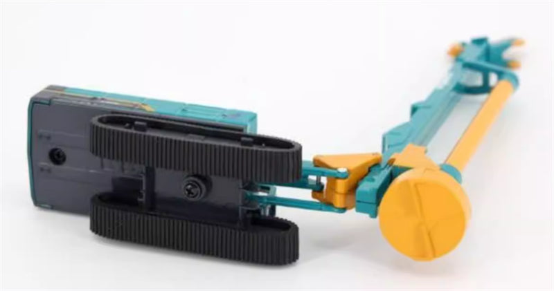1:100 Rotary drilling rig SUNWARD mini version Blue DIECAST Model