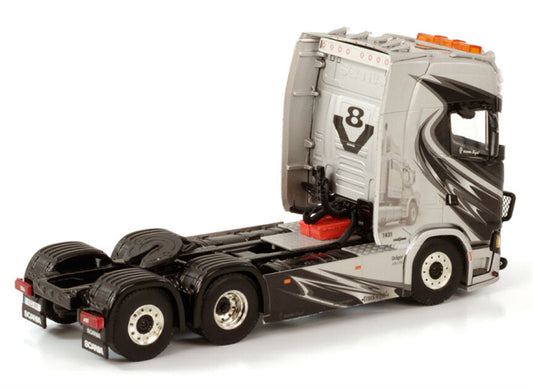 WSI SCANIA S HIGHLINE CS20H 6X2 TAG AXLE Tank Cargo SUNDSVALL 1:50 Truck Pre-built Model