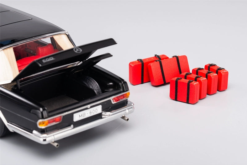 KengFai Mercedes Benz S600 Pullman Classic Car Pearlescent black 1:18 DIECAST CAR