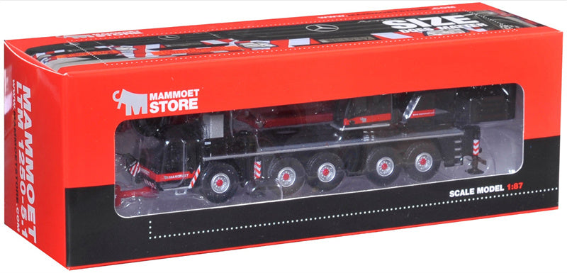 Mammoet Liebherr LTM1250-5.1 Crane 1:87 Truck Pre-built Model