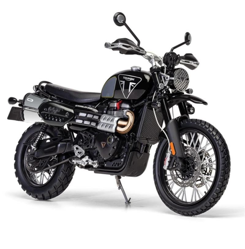 CORGI Triumph Scrambler 1200 1:12 Motorcycle Pre-built Model