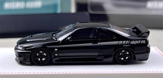 Focal Horizon Nissan Skyline GT-R R33 Nismo 400R Black Limited Edition 699PCS ONLY 1:64 Car Pre-built Model view2