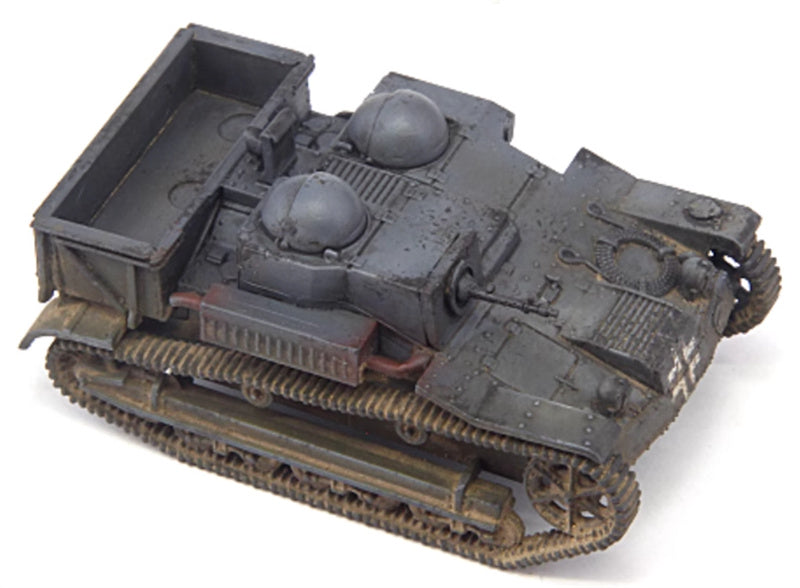 S-MODEL UE MG34 type Renault UE light armored vehicle 1:72 Tank Pre-built Model